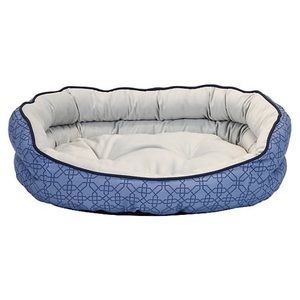 Dog/Cat+ Top Paw Hexagon Pattern Odor Reducing Bed